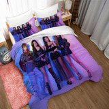 Juego De Cama Individual Fundas De Almohada Blackpink