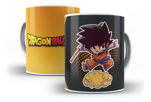 Tazas Goku Dragon Ball | Polimero Plástico #016