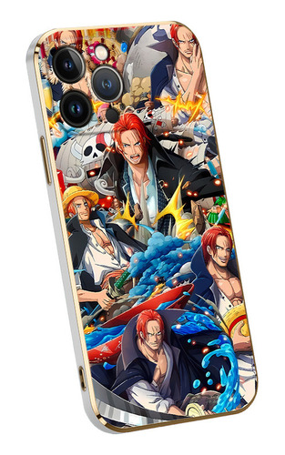 Funda Protectora Adecuada Para iPhone One Piece B078