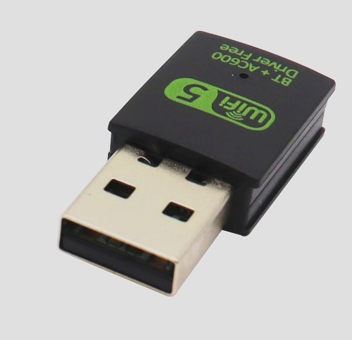 Adaptador Usb Wifi + Bluetooth De 600mbps