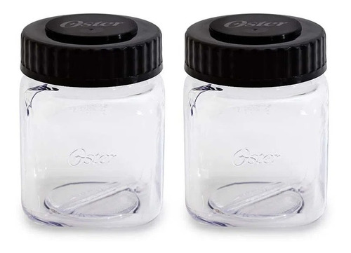 Set 2 Minivasos De 300 Ml Oster Para Batidos Blstmj-300