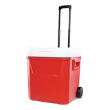 Nevera Hielera Con Ruedas Igloo Laguna 56 Lts 60 Qt Roja