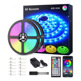 Novostella Kit De Tira De Luz Led Inteligente Rgb De 40 Pies