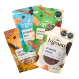 Granola Pack Keto + Cacao + Clásica + Premium B'graan 340 Gr