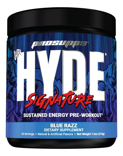 Mr Hyde Pre-workout Prosupps 30 Servicios Pre-entrenamiento