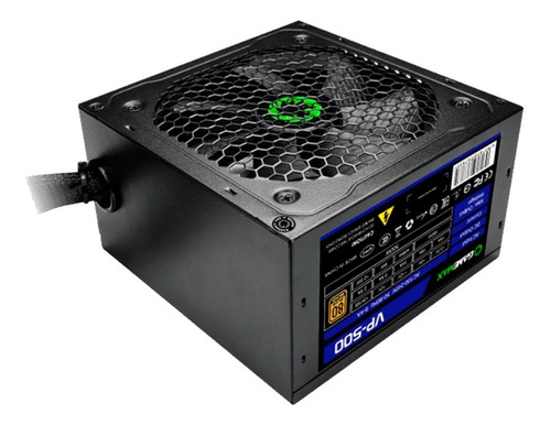 Fuente 500w Gamemax Vp-500 Fan 12 Cm 80 Plus Bronze Mesh Pc