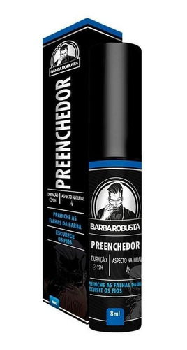 Escurecedor Preenchedor Barba Robusta Preenche Falhas