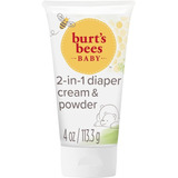 Burt's Bees Crema Para Rozadura De Pañales, Sin Talco, Baby