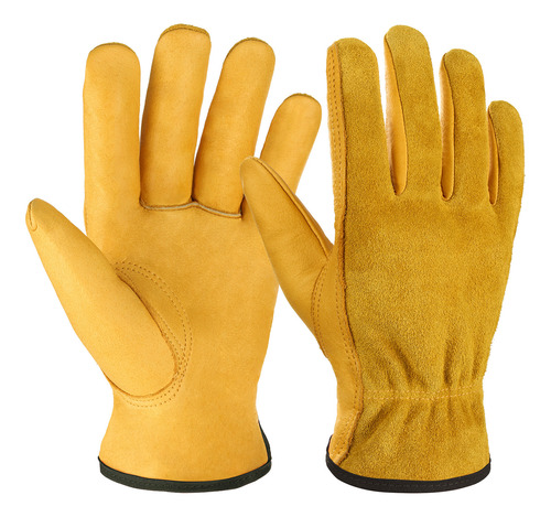 Guantes De Trabajo Para Conducir Camiones/piel De Vacuno De