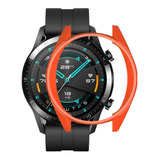 Funda Protectora Naranja Para Huawei-watch Gt2 46mm