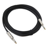 Cable Blindado 3 Metros Compatible Guitarra Bajo Y Teclados