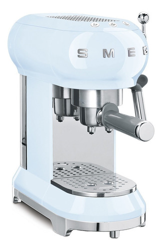 Cafetera Smeg 50's Retro Style Ecf01 Automática Pastel Blue Expreso 110v