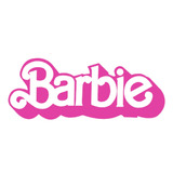 Vinilo Barbie Fucsia Apto Agua Auto Bici Termo Deco Regalo