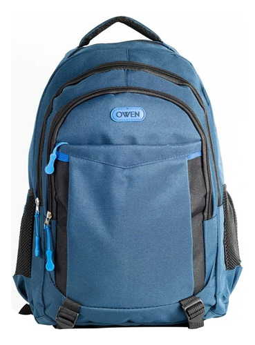 Mochila Urbana Porta Notebook Con Porta Botella Liviana Soft