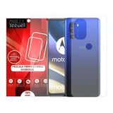 Película Gel Hydrogel Frente E Verso Para Moto G Series