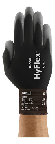 Guante De Nylon\u002Fpoliuretano Hyflex 11-600 Uso Delicado 1par | Meses sin interés