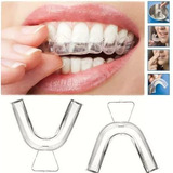 1 Par Moldeira Termomoldável P/ Clareamento Dental Clareador