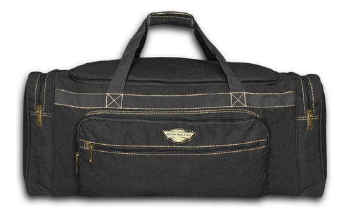 Bolsa Transversal De Lona 75l Grande Denlex Linha Canvas Top