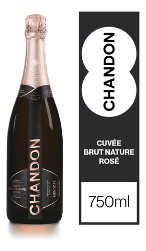 Chandon Cuvee Brut Nature Rose Botella 750ml