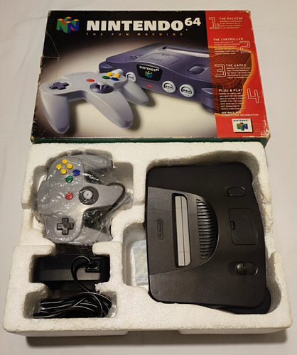 Nintendo 64 En Caja Todo Original