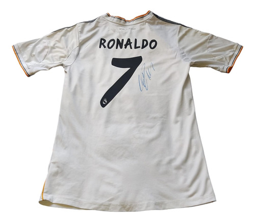 Jersey Real Madrid 2013 Local Firmada Cristiano Ronaldo 