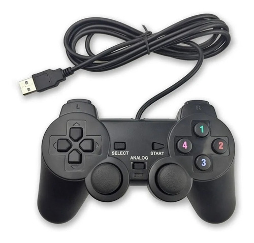 Controle Playstation 2 Usb Joystick P/ Pc