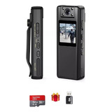 Mini Câmera Policia Body Segurança Corpo Full Hd 1080p 32gb