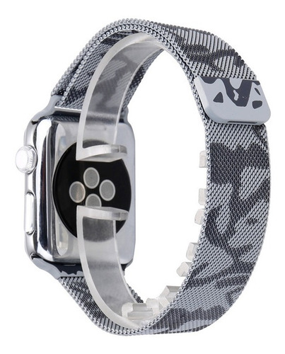 Malla  Para Apple Watch Milanese Camo Todas Las Series