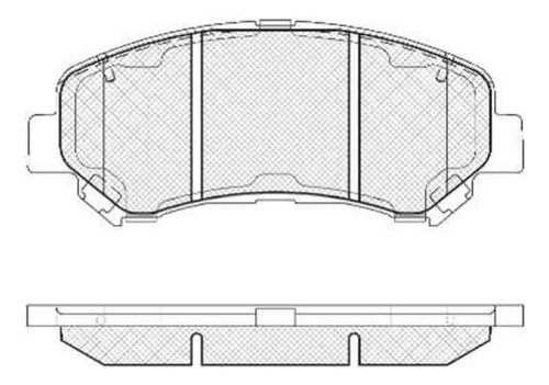 Pastillas Freno Para Nissan Qashqai 1.5- 1.6- 2.0 07/ Del Foto 2