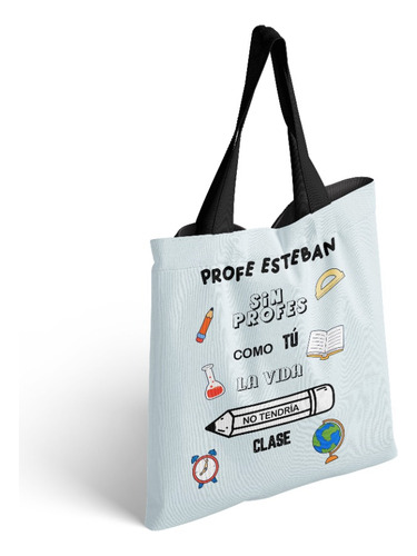 Bolso Tote Bag Personalizado Dia Del Profesor B3
