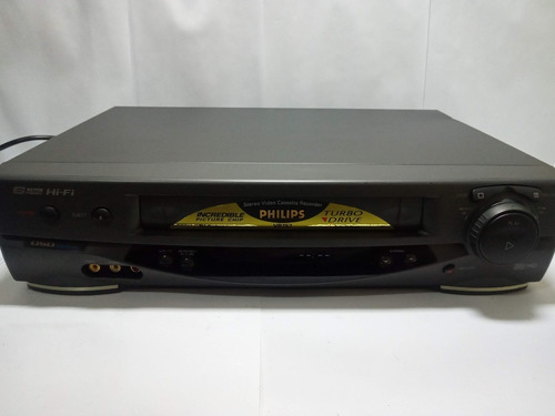 Video Cassete Philips Vr757 6 Cabeças Estéreo Hifi 