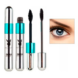 Kit 3 Rimel Playboy 2 Em 1 Efeito 4d Mascara = Tango - Preto