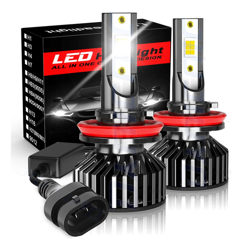 Kit Focos Led H11 Para Mazda 3 2010-2016 Luz Baja 60000lm