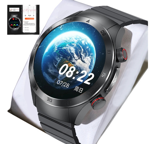 Reloj Inteligente Hombres Bluetooth Smart Watch Blood Sugar