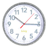 Livsg Reloj De Pared Con Diamantes De Imitacion 3d Coloridos