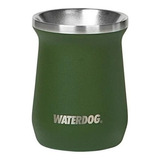 Mate Termico Waterdog Inoxidable Zoilo 240 Ml Color Verde