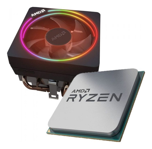 Cooler Disipador Ryzen 7 3800x Led Rgb Am4 / Am2 / Am3 / Am3