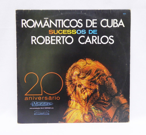 Lp Disco Românticos De Cuba - Sucessos De Roberto Carlos