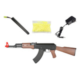 Rifle Ak47 Airsoft  Ráfaga Eléctrico 6mm Metal Xtchws P