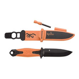 Cuchillo Navaja Browning Caza Pesca Camping Pedernal Fuego