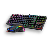 Combo Redragon Teclado K552 Mecanico + Mouse Gaming-rgb-ba