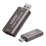 Capturadora Video Hdmi 4k 1080p 60hz New 3.0 Usb Para Juego