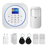 Kit Alarma Inalambrica Tuya Wifi Gsm Sensor Ventana Antirobo