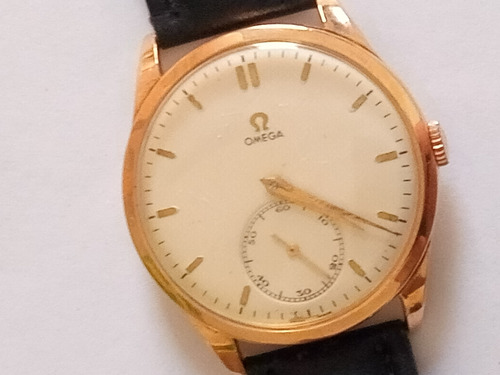 Relógio Omega A Corda Em Ouro Maciço 18/750 