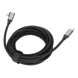 Cable Pd Tipo C De Ángulo Recto 5a De 100 W Para Teléfono Xi