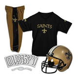 Set Uniforme Para Joven Nfl New Orleans Saints Talla Small 