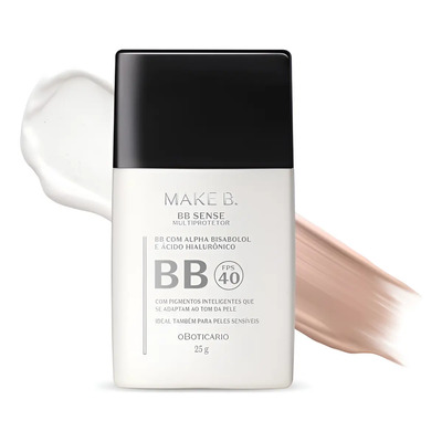 Bb Cream Multiprotetor Fps 40 Make B. Sense Cor 1 25g | Parcelamento sem juros