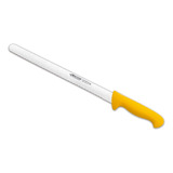 Cuchillo De Cocina Profesional Panero Dentado Arcos 30 Cm Color Amarillo