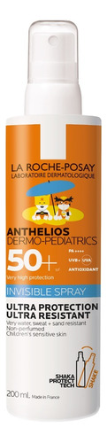 Anthelios Dermo-pediatrics Spray Invisible Spf50+ 200 Ml