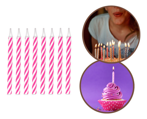 160 Velas Aniversario Palitinho Espiral Mini Bento Cake